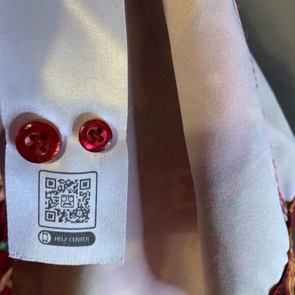 RSVLTS Men's Holiday Star Wars Button Down Shirt Size XL Christmas Rebel Crumbs - Picture 9 of 11